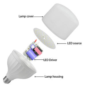 Bombilla <span class=keywords><strong>led</strong></span> e27 de alta calidad, 2 años de garantía, controlador de bombilla AC165V-265V, 60w - Product Image 4