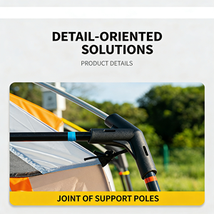 Tente de camping polyvalente toutes saisons, imperméable et coupe-vent, pour les aventures en plein air et les abris de voyage toute l'année - Product Image 3