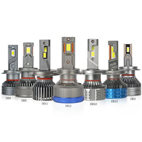 Phare de voiture LED haute puissance 12V 6000K, ajustement universel H1 H7 H11 9005 9006, nouveau