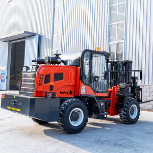 El mejor precio del fabricante chino 3-5ton Diesel Warehouse All-Round Rough Terrain <span class=keywords><strong>Forklift</strong></span> Truck 4WD 4x4 Four Wheel Drive EPA - Product Image 4