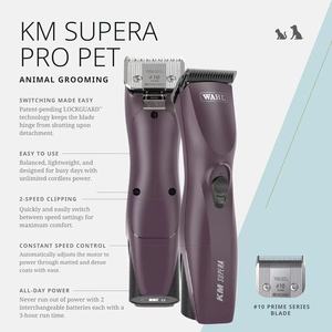 <span class=keywords><strong>Cortadora</strong></span> <span class=keywords><strong>de</strong></span> <span class=keywords><strong>Pelo</strong></span> Profesional <span class=keywords><strong>para</strong></span> Mascotas Supera, Ecológica, <span class=keywords><strong>de</strong></span> Acero Inoxidable, 2 Velocidades, Silenciosa, Inalámbrica, con Cuchillas Intercambiables - Product Image 6