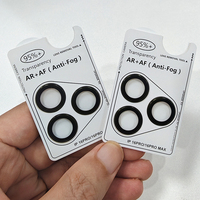 Film protecteur d'objectif de caméra de téléphone AF+AR anti-reflet anti-rayures Eagle Eye facile à installer pour iPhone 16 17 18 Pro Max Plus