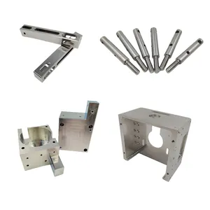 Manufacturing customized 5 axis precision metal processing services aluminum brass steel turning mechanical cnc machining parts