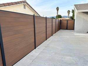 Hot Sale Low Cost WPC Composite Garden Fence Panels 3D Model <strong>Number</strong> WPC Frame Eco-Friendly 6x6ft Privacy - Product Image 6