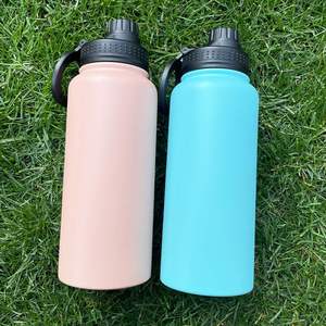 Support magnétique pour téléphone en acier inoxydable plaqué cuivre, bouteille d'eau de 32 oz, bouteille d'eau pour sports de plein air - Product Image 5