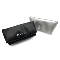 Étui à lunettes personnalisé avec logo magnétique, étui à lunettes de soleil portable, étui à lunettes en cuir PU souple