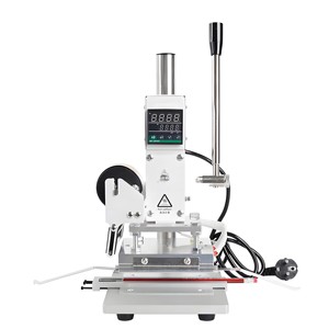 Prensa de Calor Eléctrica con Pantalla Digital y Sistema de Control de Temperatura de Precisión, Pequeña Estación de Procesamiento de Estampado en Caliente para Papelería - Product Image 2