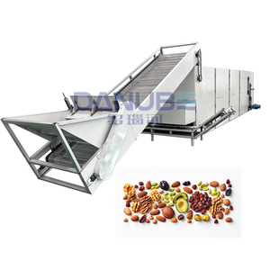 Machine de séchage de noix personnalisée à économie d'énergie, sécheuse à bande maillée, équipement de séchage de mûres, machine à noix - Product Image 1
