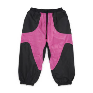 <span class=keywords><strong>Pantaloni</strong></span> da <span class=keywords><strong>Uomo</strong></span> Hip Hop Oxford Color Block Baggy Neri Rosa Impermeabili Antivento Joggers con Coulisse Vestibilità Larga Cargo Personalizzabili OEM - Product Image 3
