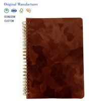 Offre Spéciale – Carnet de Bord/Journal Quotidien A4 à Couverture Rigide avec Spirale Wire-O et Coins Arrondis, Design Personnalisé pour Professionnels