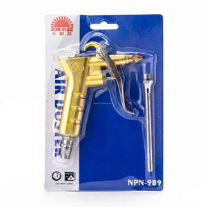 Pistolet de pulvérisation pneumatique portatif pour le nettoyage et le soufflage de la poussière, avec longue buse, fabriqué en Chine - Product Image 1