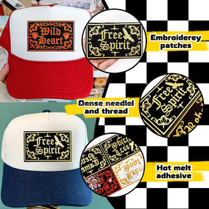 Parche Bordado Wild Heart - Diseño Gótico Vintage, Parche Decorativo para Coser en Ropa Urbana - Product Image 5