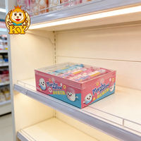 Groothandel Snoepleverancier Zoete Fruitachtige Roze en Blauwe Knapperige Marshmallows Snoepjes