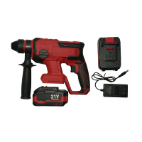 Marteau rotatif sans fil avec batterie 4.0Ah 1400rpm 4500bpm 26mm Capacité de perçage Outil électrique au lithium-ion pour travaux de démolition DIY