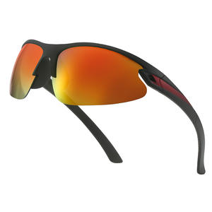 Nouvelles lunettes de soleil polarisées UV400 pour hommes, monture intégrale colorée, verres toriques, design coupe-vent, légères, pour le cyclisme et la pêche en extérieur - Product Image 5