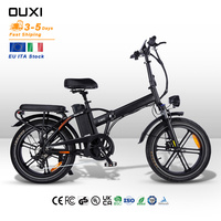Vélo électrique pliable OUXI V9, vélo électrique italien, entrepôt européen, vélo électrique 48V, Fatbike électrique, vélo électrique adulte, batterie au lithium