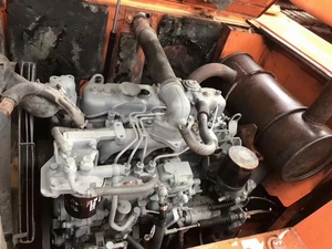 Excavatrice Hitachi Zx70 d'occasion, capacité de 7 tonnes, mini-excavatrice, machine à chenilles, en vente en stock, pompe hydraulique Shimadzu - Product Image 5