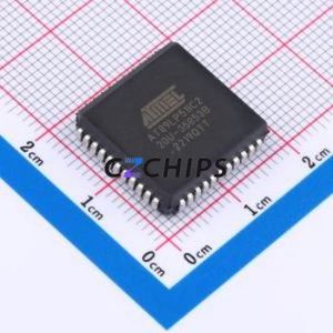 ชิปไอซีไมโครคอนโทรลเลอร์ของแท้/PLCC-44 AT89LP51IC2-20JU ใหม่ (16.6x16.6) - Product Image 1