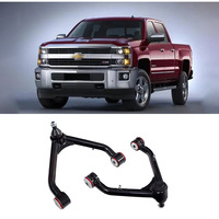 Kit de bras de suspension supérieurs avant pour Chevy Silverado GMC Sierra 1500 2014-2018, mise à niveau de suspension avec rehausse de 2 à 4 pouces