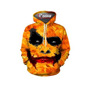 Sudadera con capucha personalizada para hombre, ropa deportiva de talla grande, color blanco, sublimación - Product Image 1