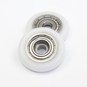 Rodamientos 688ZZ Directo de Fábrica, Poleas de Ventana de PVC Recubiertas de Goma, Acero Inoxidable 5*25.4*5mm, Accesorios para Ventanas y Puertas con Avellanado - Product Image 5