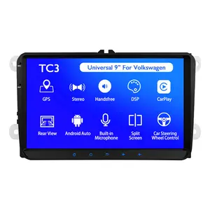 9 inch new touch screen Android radio auto wifi Android large screen navigation integrated machine GPS navigation for Volkswagen