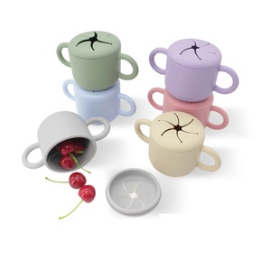 Gobelet à bec pour enfant en silicone de qualité supérieure pour les enfants de 1 à 2 ans, incassable, écologique, compatible lave-vaisselle, 9 options - Product Image 4
