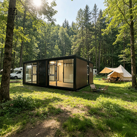 Casa Modular Prefabricada Personalizada y Expandible, Casa Contenedor de Acero de 20FT/40FT con Cocina Incluida