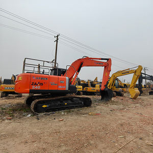 Mesin Konstruksi Teknik Jepang ZX240 ekskavator bekas TATA Hitachi 24 Ton mesin konstruksi tangan kedua kondisi bekerja dengan baik - Product Image 2