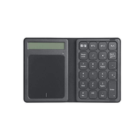Keyboard Mini USB 3.0 Portabel Plastik Operasi Gunting dengan Keypad Numerik dan Touchpad, Kalkulator 3 in 1 OEM Pabrik untuk Akuntansi