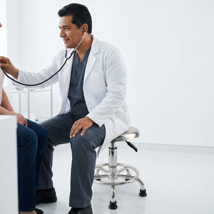 Estetoscopio Profesional Manual de Doble Cabeza para Uso Pediátrico y en Adultos, Herramienta de Diagnóstico Médico Ligera con Rendimiento Acústico Claro - Product Image 2