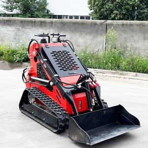 미니 스키드 스티어 로더 유로 5 CE EPA 중국산 과수원 및 농장용 소형 오거 로더 미니 바퀴 달린 스키드 스티어 로더 - Product Image 3