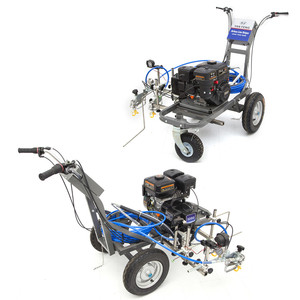 Machine de marquage routier à froid PT-5090, sans air, avec laser et réservoir à billes pour la peinture de lignes routières - Product Image 2