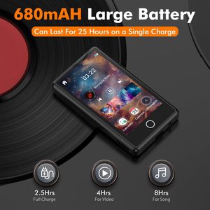 เครื่องเล่นเพลงและ MP4 MP3ขนาดพกพา80GB พร้อมลำโพงในตัวขนาด3นิ้วสำหรับเล่นเกมวิทยุ FM รองรับทุกรูปแบบวิดีโอ - Product Image 5