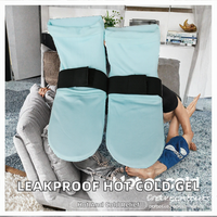 Compresse froide/chaude en gel de nylon réglable, durable et étanche, pour la récupération des blessures musculaires des athlètes de classe I