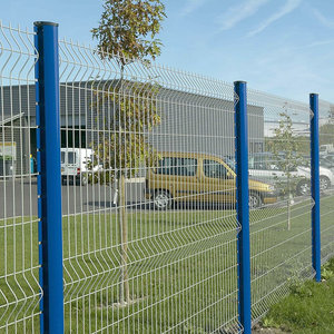 Round Shape exterior pvc coated Rustproof mini metal <b>garden</b> fence for Farm Fence - Product Image 5