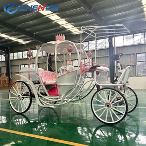 Carruaje Eléctrico de Lujo con Forma de Calabaza de Princesa Cenicienta para Bodas, Transporte Especial para Eventos Nupciales - Product Image 5