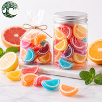 YUSAIL Premium Sugar Coated Cube Shaped Gummy Candy Assorted Fruit Flavored Confectionery Custom Logo Bagged Supply