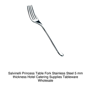Tenedor de Cena Salvinelli Princess, Acero Inoxidable 18/10, 5 mm de Grosor - Product Image 2