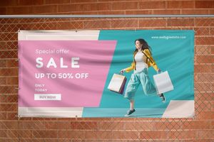 Flagnshow tùy chỉnh kích thước quảng cáo Vinyl biểu ngữ in kỹ thuật số đầy đủ màu sắc PVC Flex lưới Vinyl biểu ngữ của dệt may hoặc nhựa - Product Image 3