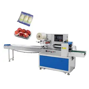 Full automatic sachet cake candy sugar vegetable biscuit packing machine
