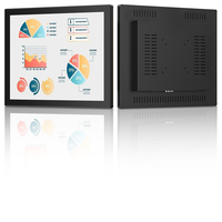 RCOMPT Mini PC Industrial Personalizado de 13.3 Pulgadas con Intel N300, Sin Ventilador, Monitor Táctil, Interfaces Seriales DVI, Altavoz, Caja de Computación de Borde con IA