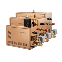 Generador de Vapor Eléctrico para Sauna Diooist AT-S de 9KW, Acero Inoxidable, Diseño Moderno, Panel de Control Computarizado, Fácil Instalación
