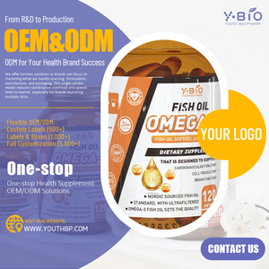 מכירה ישירה מהמפעל, תמיכה בקמעונאות, ציפוי אנטי-אימונטי, שמן דגים טבעי מים עמוקים, אומגה <span class=keywords><strong>3</strong></span>, כמוסות רכות, 120 כמוסות רכות, למבוגרים, משלוח מהיר - Product Image 4