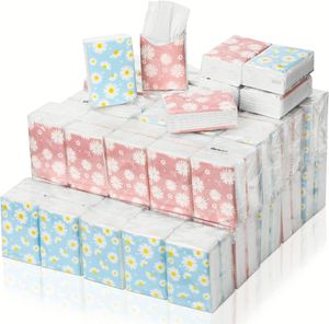 Custom Design Mini Pocket <b>Tissue</b> Soft 4-ply Bamboo Facial <b>Tissue</b> Packs Easy to Carry for Home or Travel 3-ply/4-Layer - Product Image 4