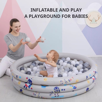 Baby-Spielball-Pool für drinnen, Indoor-Spielplatz für Kleinkinder und Kinder, Indoor-Bällebad