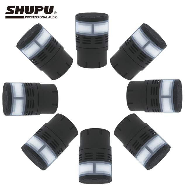 SHUPU C100 Dynamic Wired Mic Private Mold Durable Plastic Capsule Good Sound Quality Multiple Cartridge Options Made in China