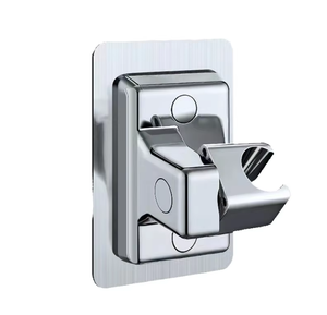 <span class=keywords><strong>Support</strong></span> mural réglable et étanche pour pomme de douche, garantie 2 ans, auto-adhésif, en plastique ABS chromé, accessoires de salle de bain - Product Image 3