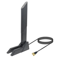 Tarjeta de red inalámbrica SMA de triple banda, extensión de 6GHz, 5,8 GHz, 2,4 GHz, antena de repuesto con base magnética para PC, ordenador de escritorio