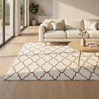 Tapis de salon moderne en fausse fourrure de lapin à poils coupés, double tissage, à poils courts, style designer, vente en gros